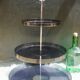 Serviteur 3 plateaux plexiglas années 70