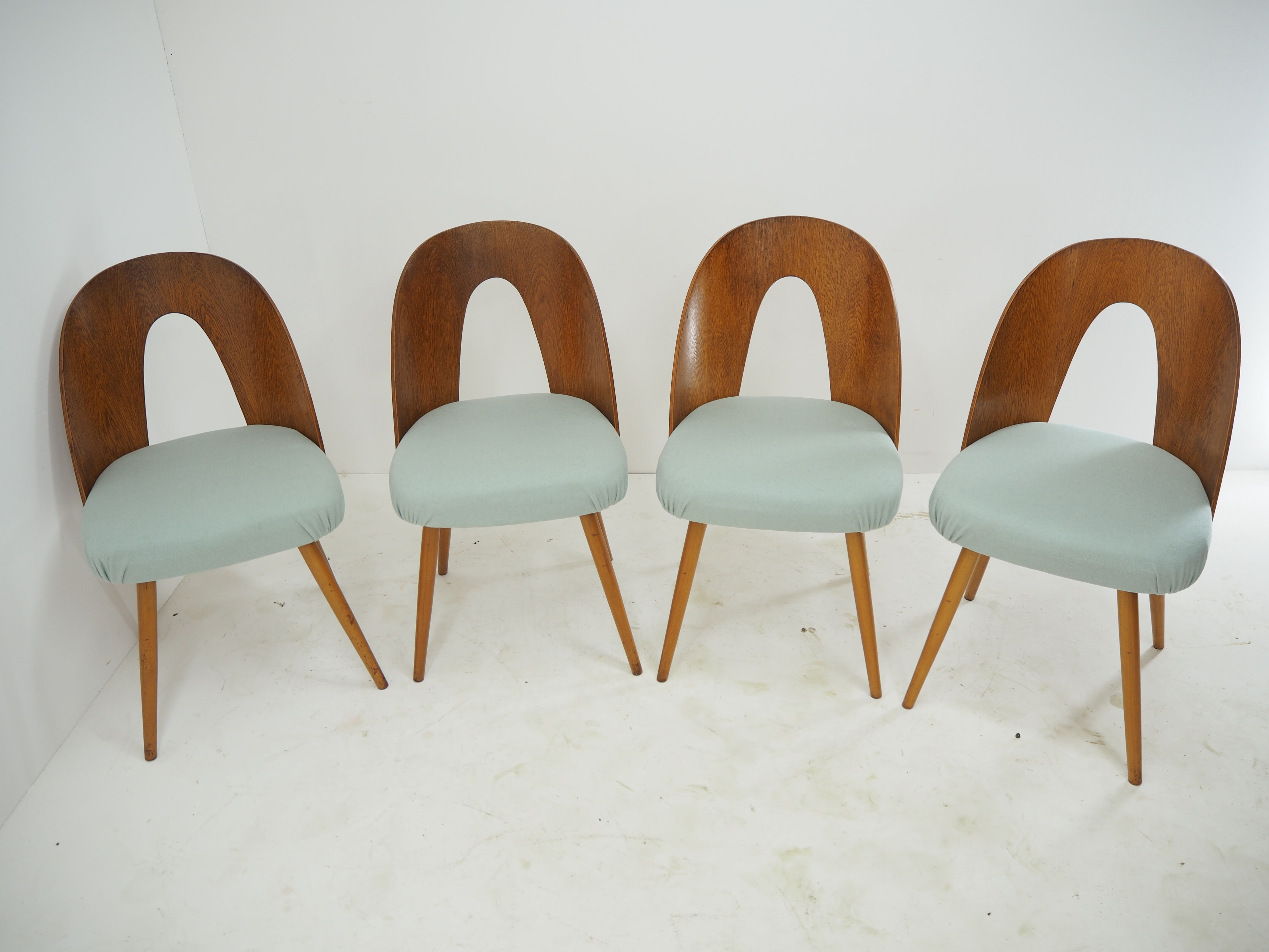 1960s Antonin Suman Dining Chairs , Set of 4
