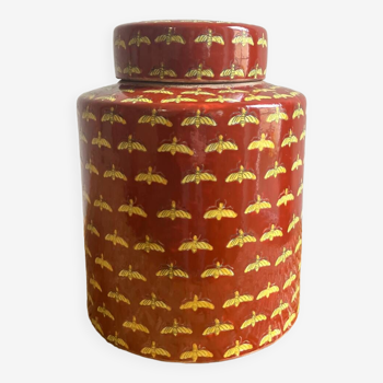 Ceramic ginger jar