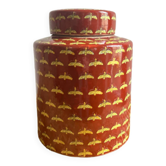 Ceramic ginger jar