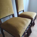 Pair of Louis XIII chairs