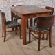 Art Deco Extendable Dining Table in Beech and Spruce, Czech, 1930s