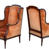Paire de Fauteuils Bergère