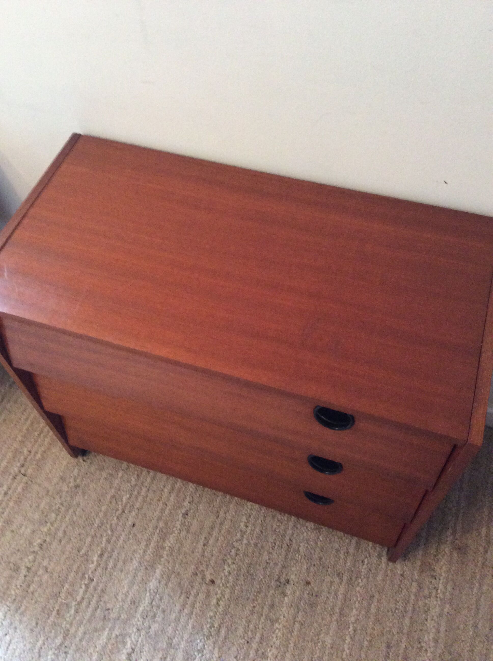 Vintage shoe cabinet from the 70s