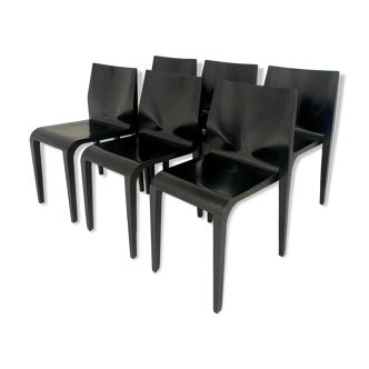 Set of 6 Chairs La Leggera