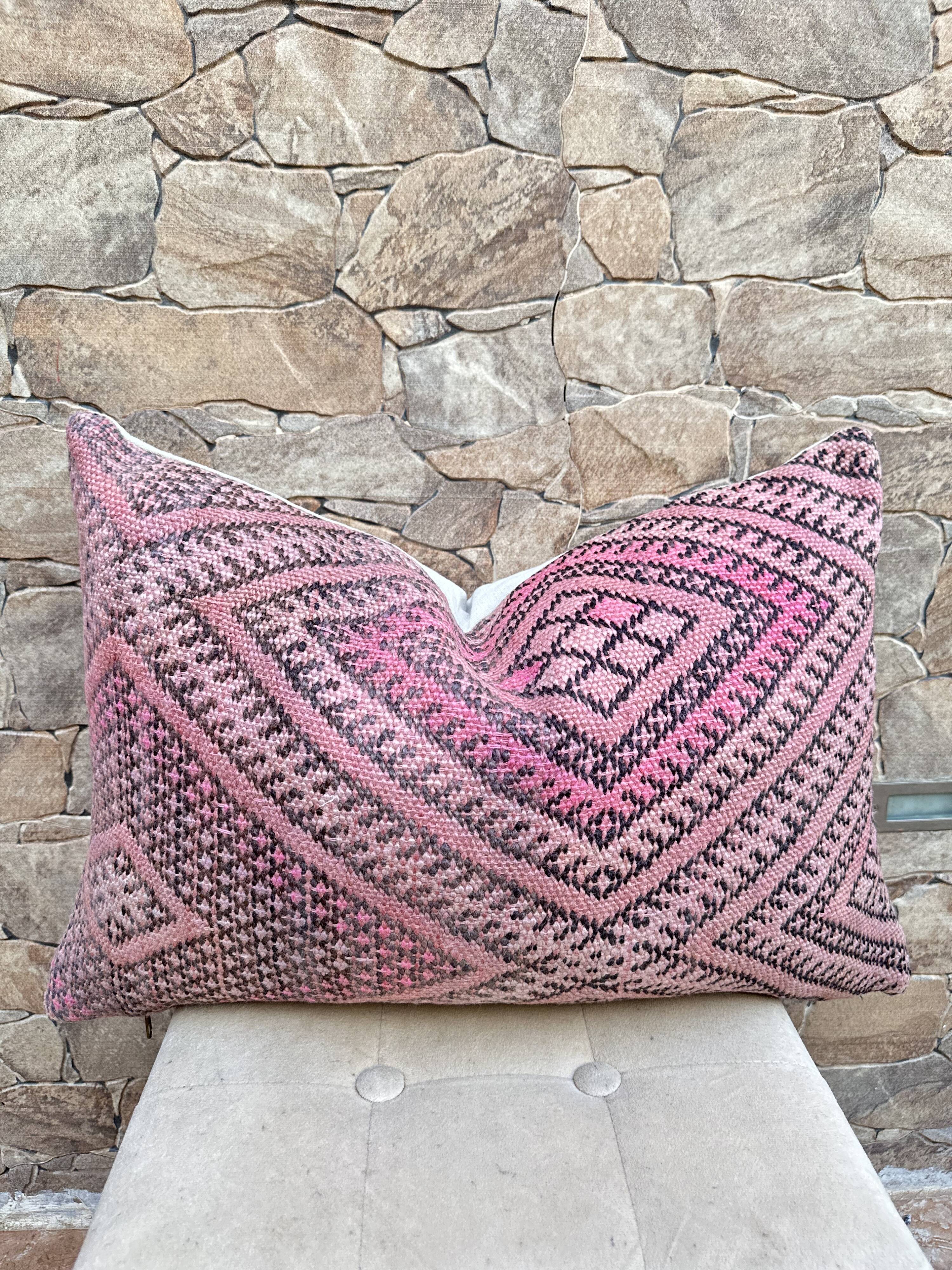 Housse de coussin marocain berbère vintage