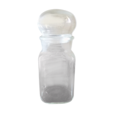 Apothecary style glass jar