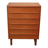 Commode en teck des années 1960