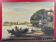 Oil on canvas "Animated lake landscape" work signed Gallard circa 1893