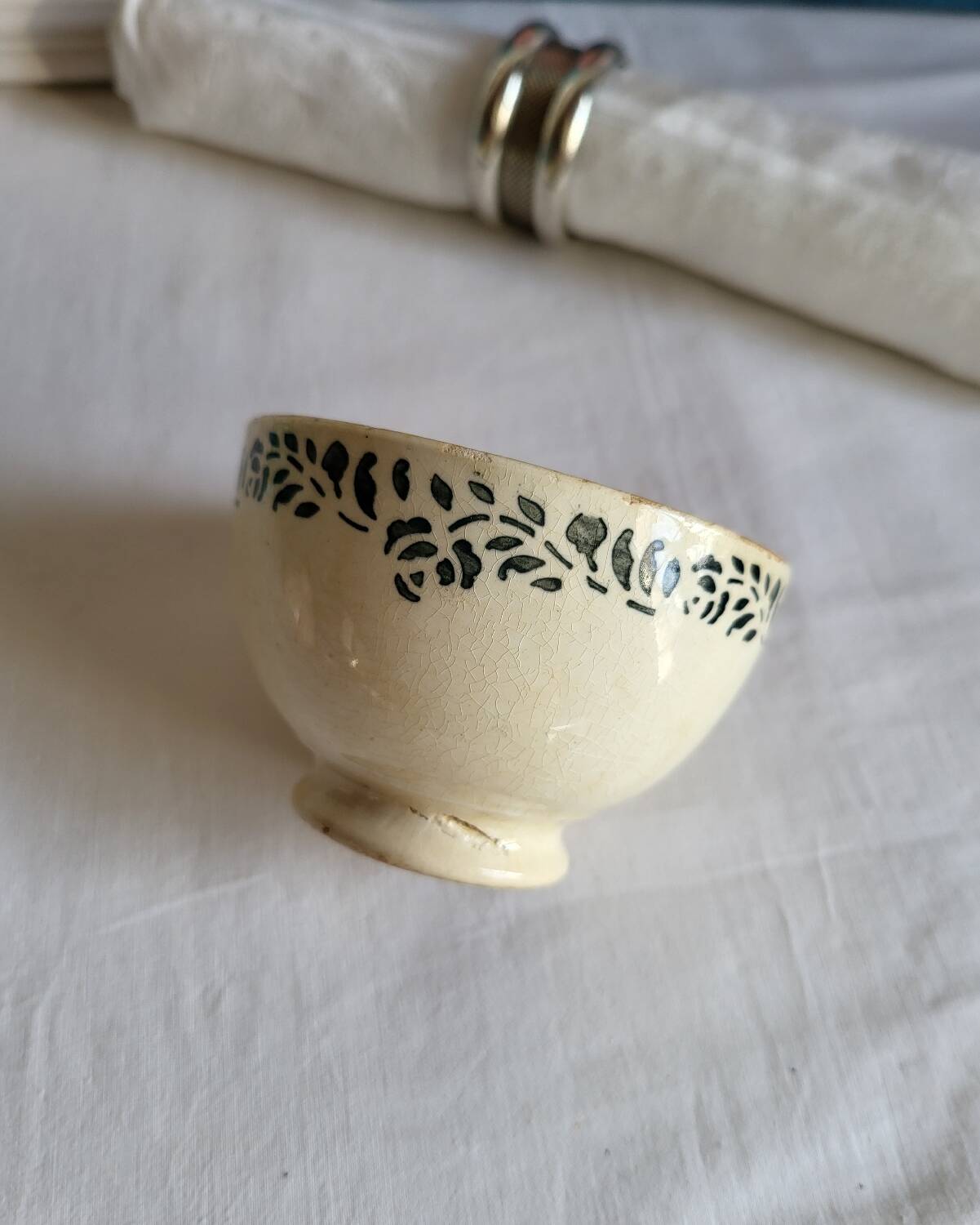 Small Old Bowl in Earthenware