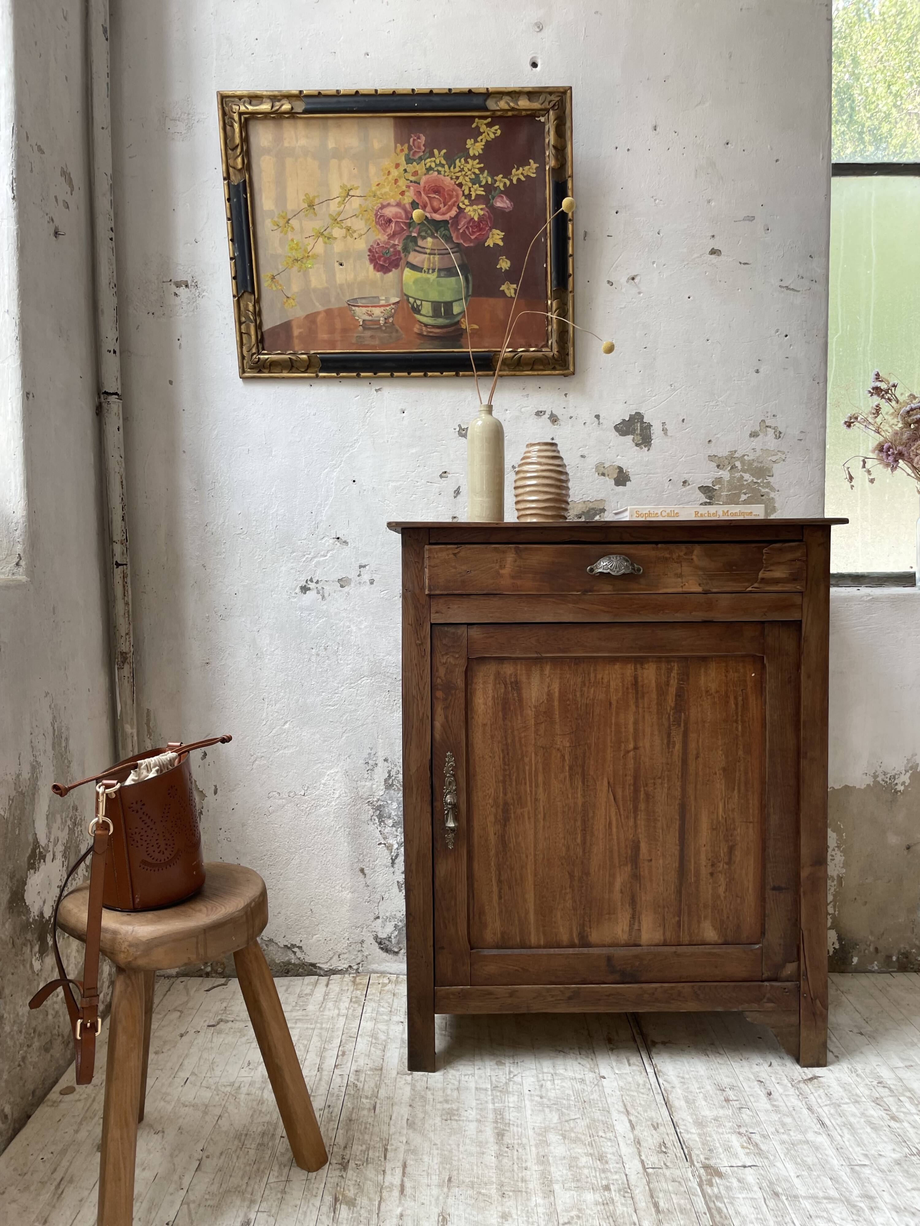 Oil painting flowers 1900