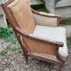 Paire de fauteuils anciens style louis xvi
