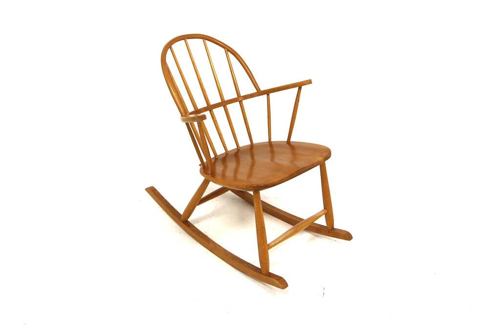 Scandinavian rocking chair, Nesto Stolfabrik, Sweden, 1960