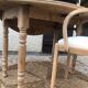 Table de ferme ovale