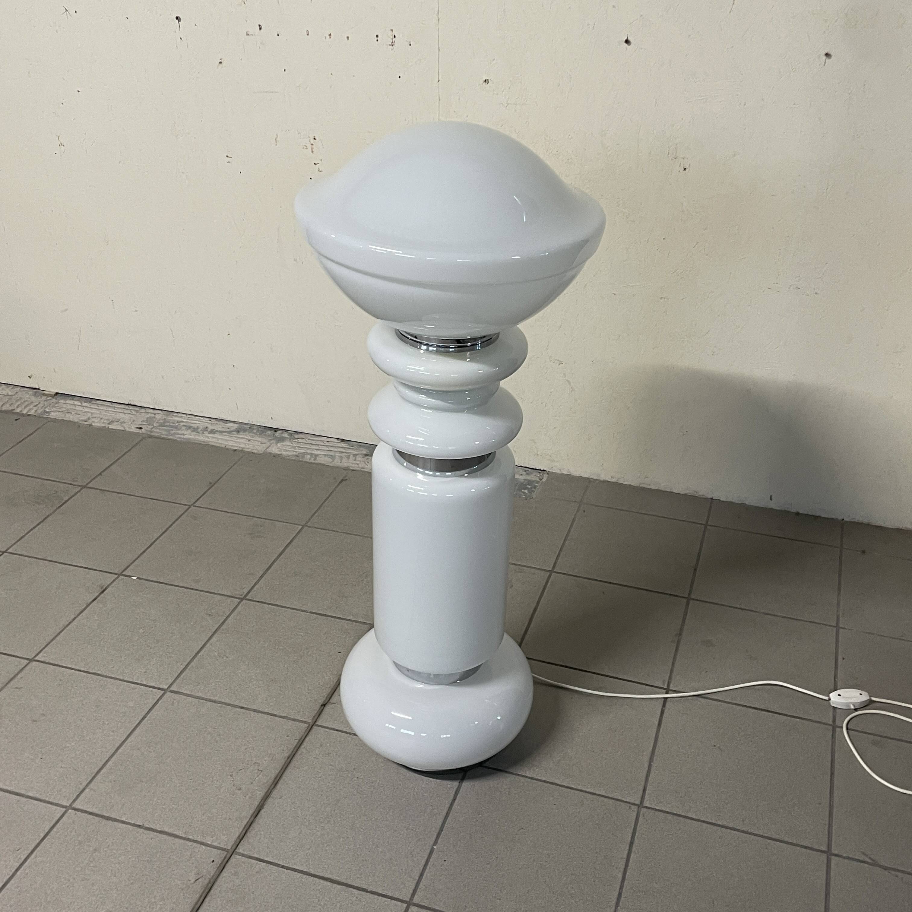 Lampadaire "Birillo" de Carlo Nason pour AV Mazzega, 1970