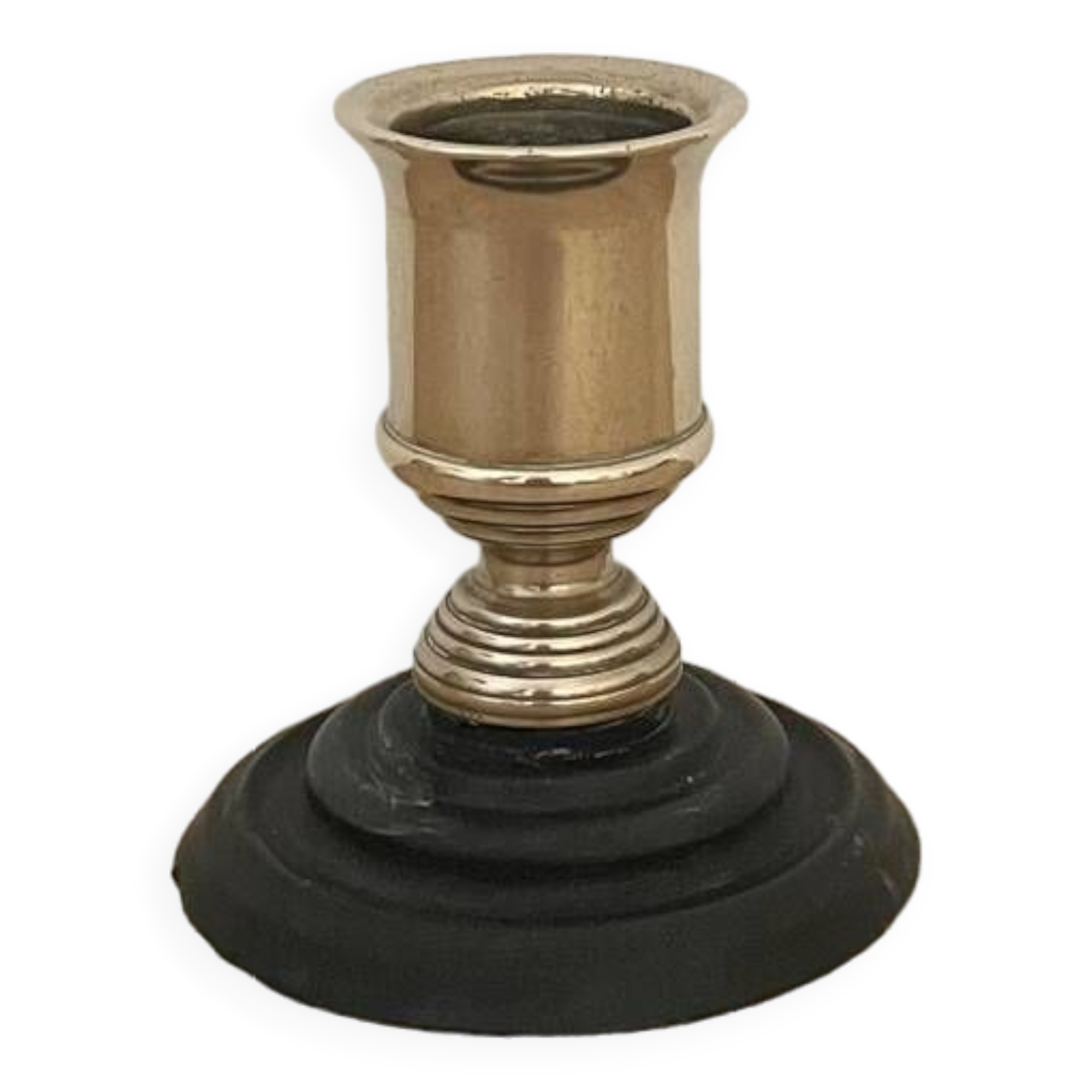 Small brass candle holder