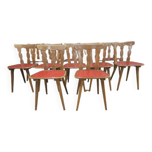 lot de 12 chaises bistrot