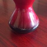 Vase diabolo Verrerie de Saint Prex Suisse.