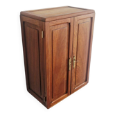 1950s handcrafted cabinet - Solid mahogany wood - Unique piece