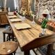 Old high table workbench