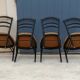 4 chaises Napoléon 3 en très bon état