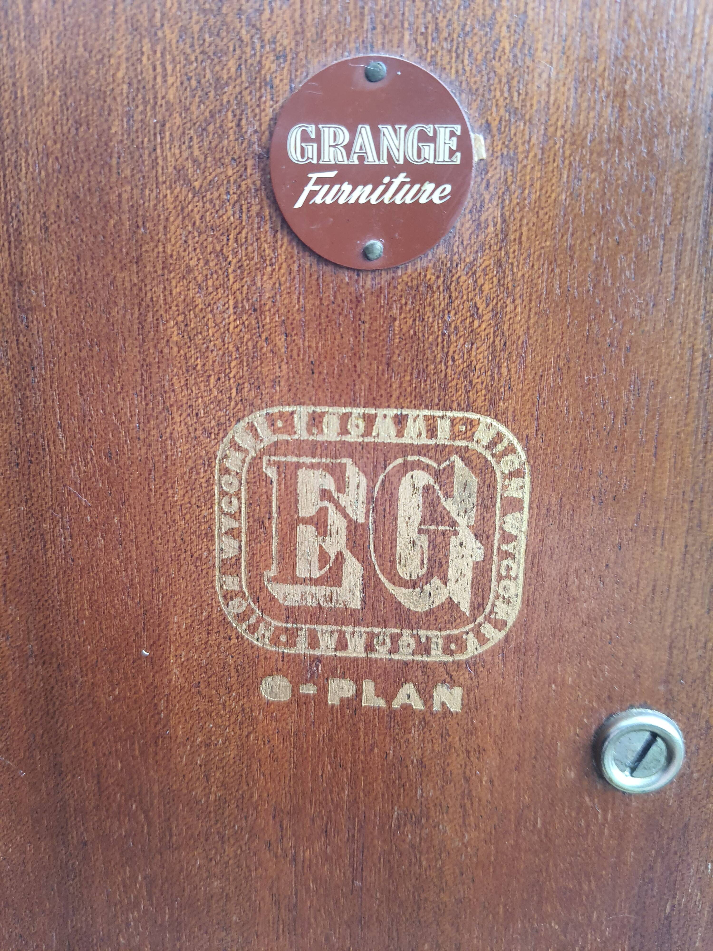 Vintage danish corner desk