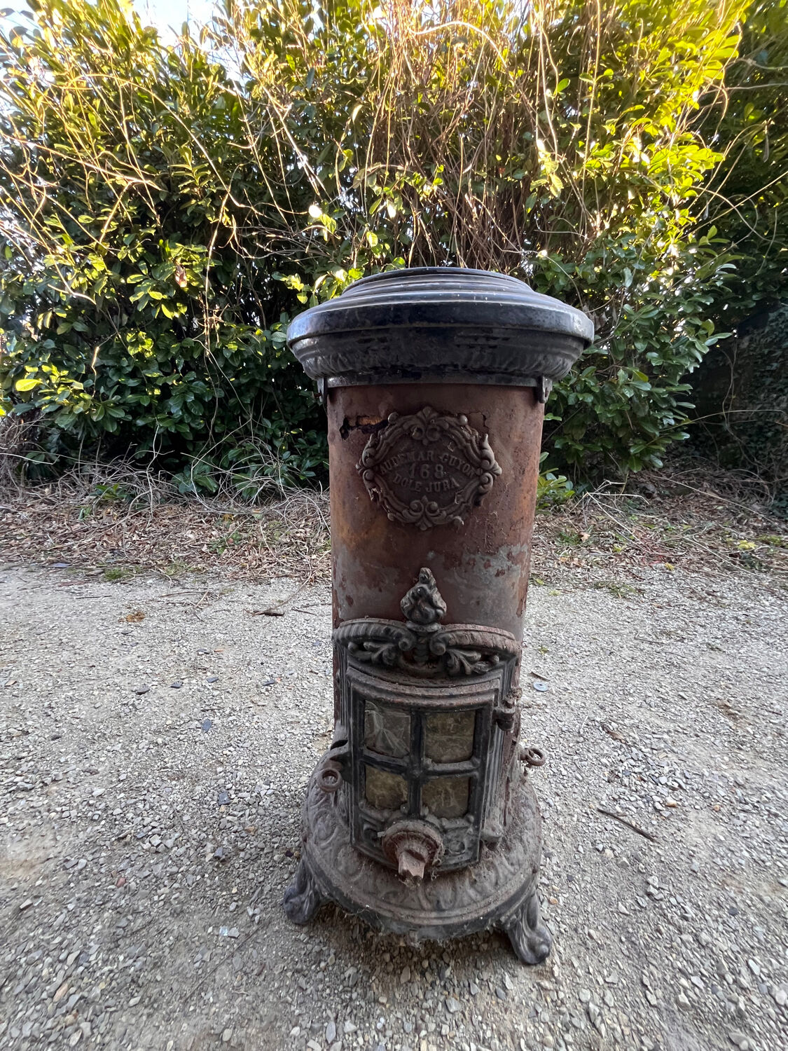 Old wood stove