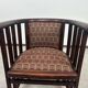 Secession Fledermaus armchairs by Josef Hoffmann