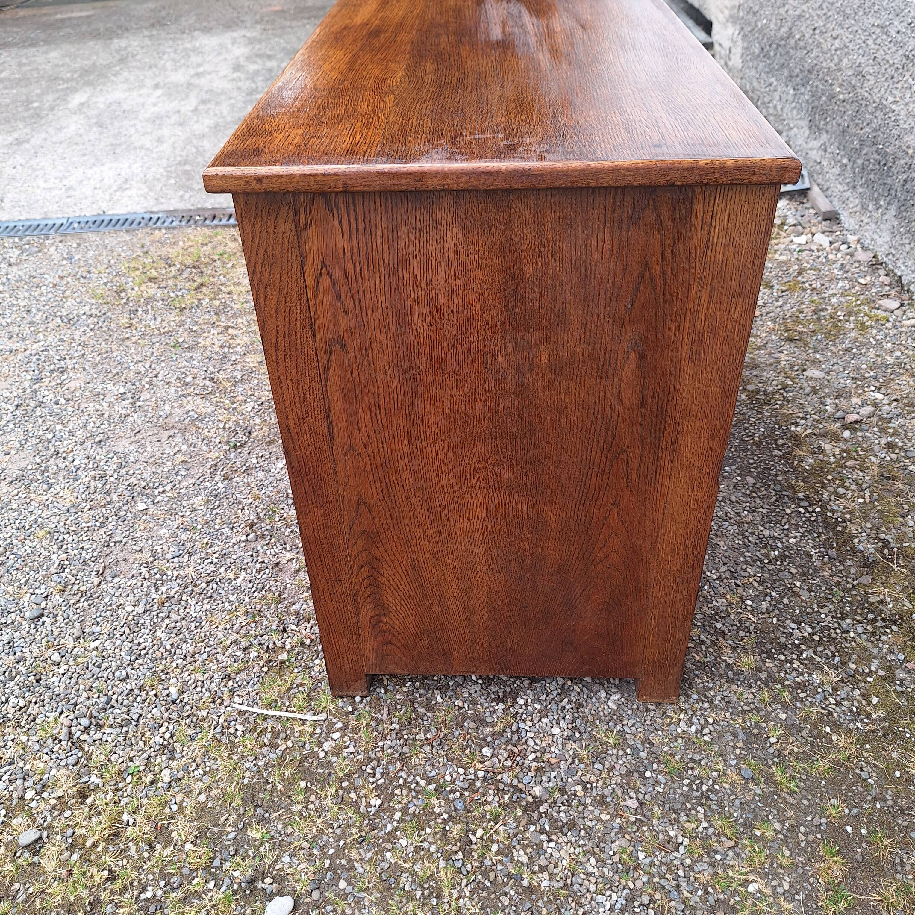 Bureau en chêne  année 50