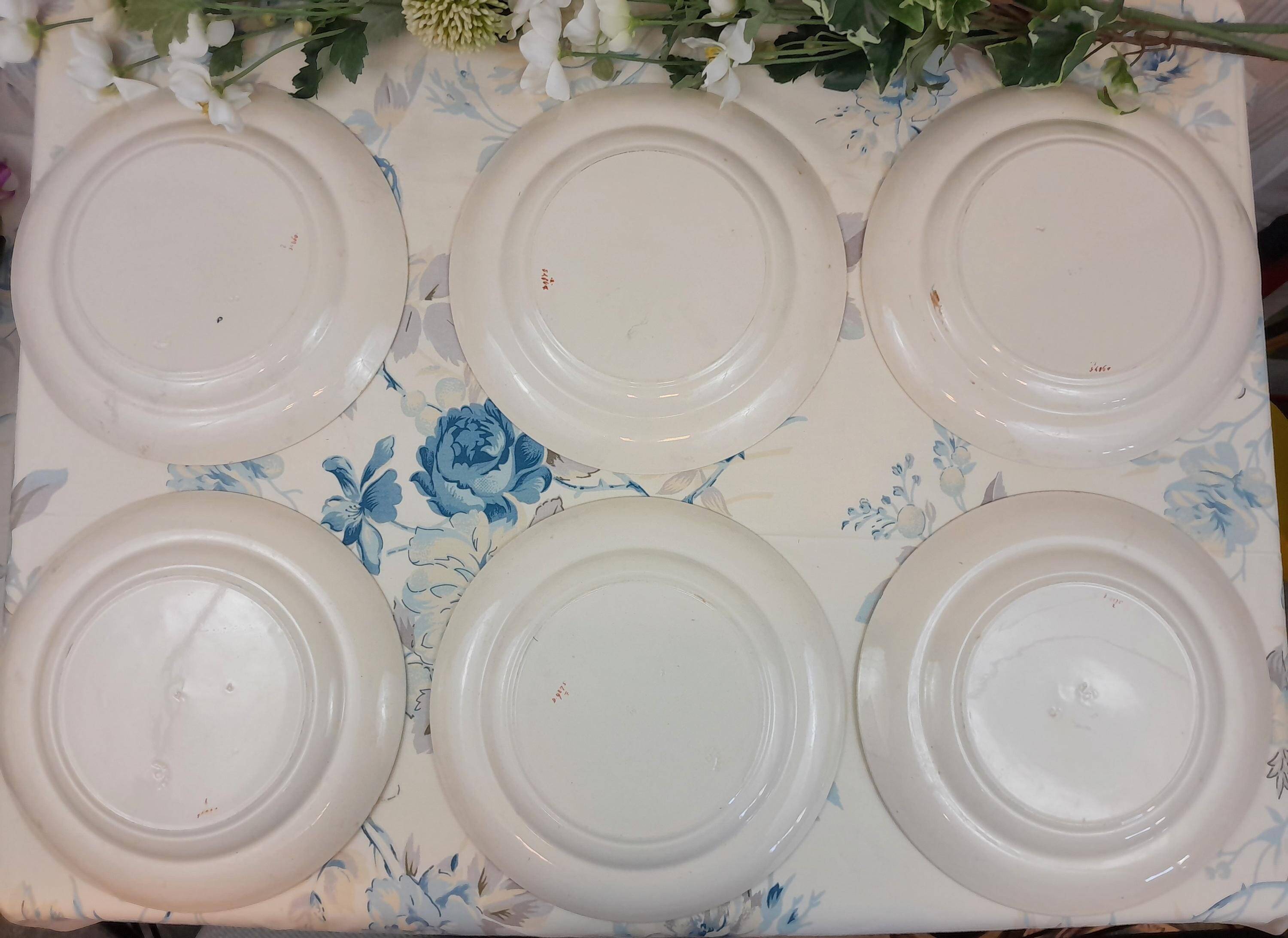 6 Palms Plate Egret Copeland