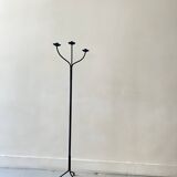 large wrought iron candlestick