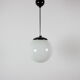 1950's, glass & bakelite pendant, Czechoslovakia