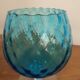 Blue balloon vase