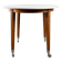 Neon High Table in mahogany lacquered cherrywood and Carrara marble