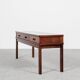 Commode basse danoise en palissandre 3 tiroirs, années 1960