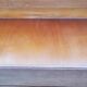 Vintage chest of drawers in golden oak from the 50s with 3 drawers and spindle-legged shelf