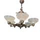 Ezan Art Deco 6-light chandelier