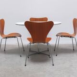 'Super-Circular' table by Piet Hein & Bruno Mathsson for Fritz Hansen, 1968