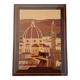 Quadro Intarsio Ligneo Artigianale Panorama Firenze (Cupola Brunelleschi)