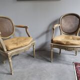 Pair of Louis XVI armchairs