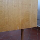 Scandinavian light wood desk