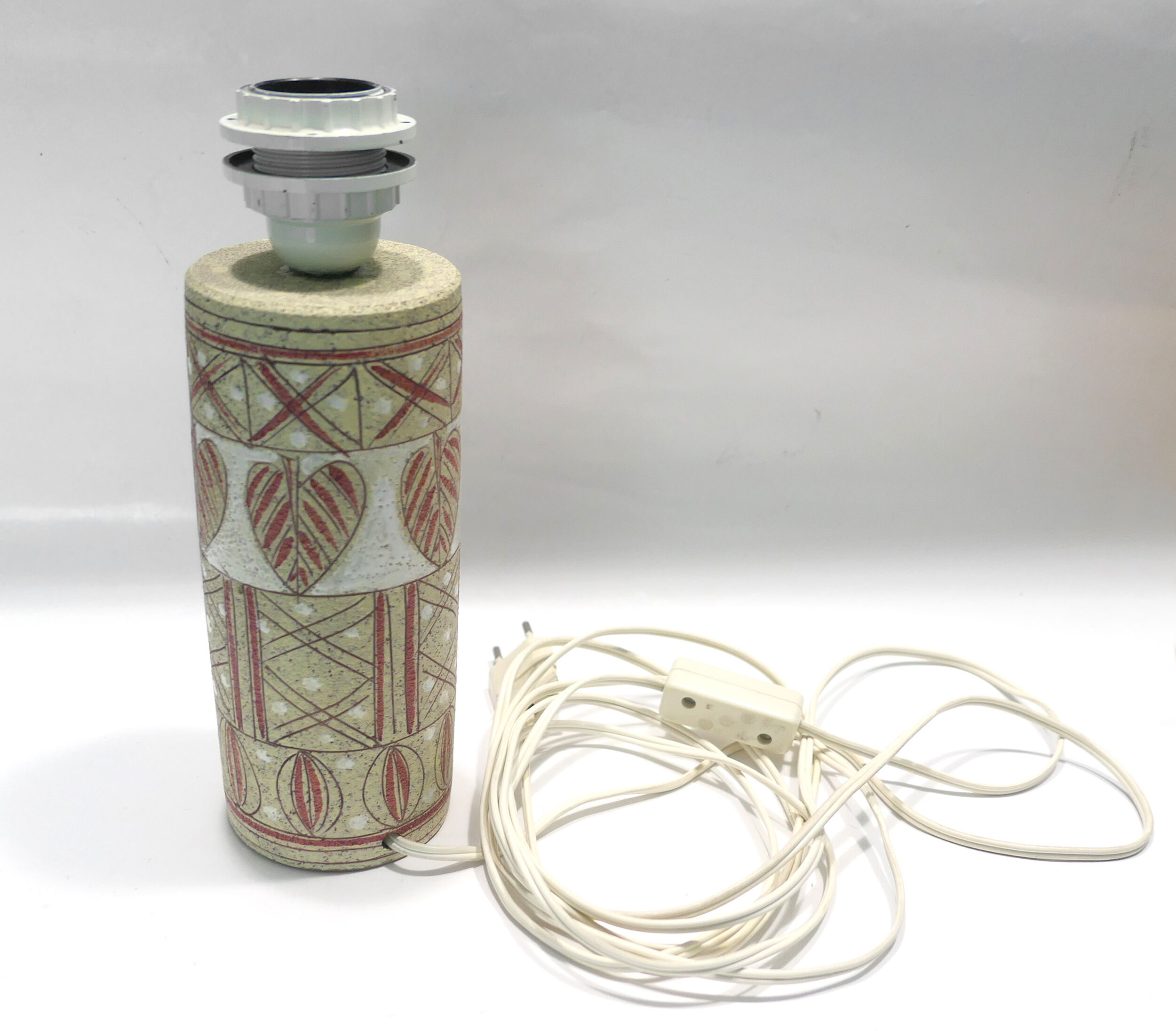 ceramic lamp base 1950-60 Fratelli Fanciullacci Italy