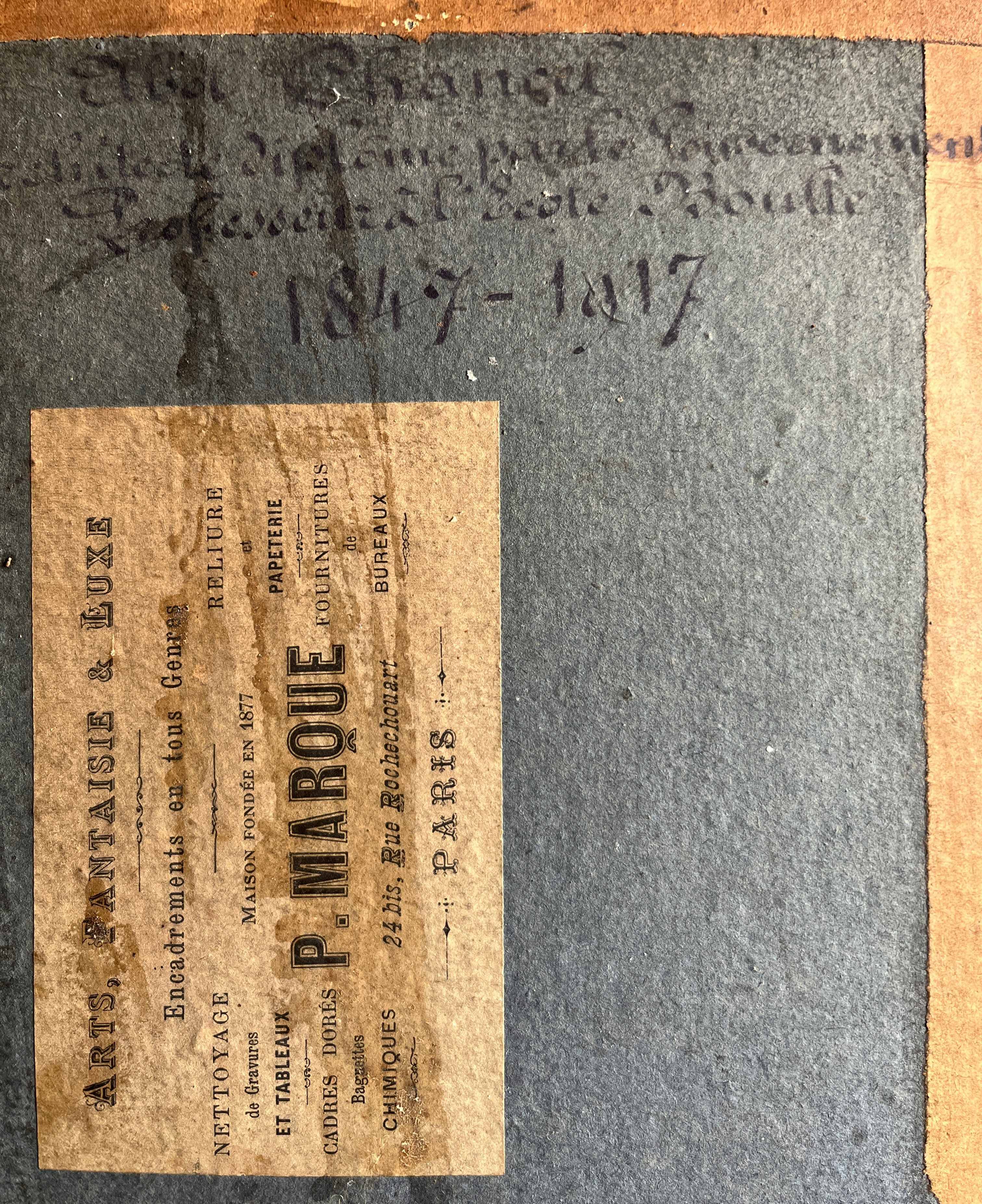 Table 2x Watercolours by Abel Chancel (1847-1917) School of Fontainebleau