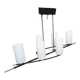 Lustre 6 feux, maison Arlus, 1950