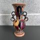Vase baroque coloré
