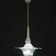 Elegant Art Decò Murano Glass Lantern by Barovier e Toso Pendant Light, 195