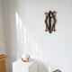 Rustic mirror wood 1900 folk art