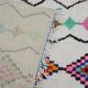 Handmade Moroccan rug in wool 2.5 x 1.5 m
