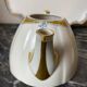 Teapot in porcelain of Limoges "forget-me-nots" old