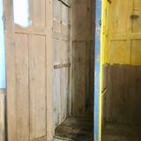 Old wooden cabinet 2 doors